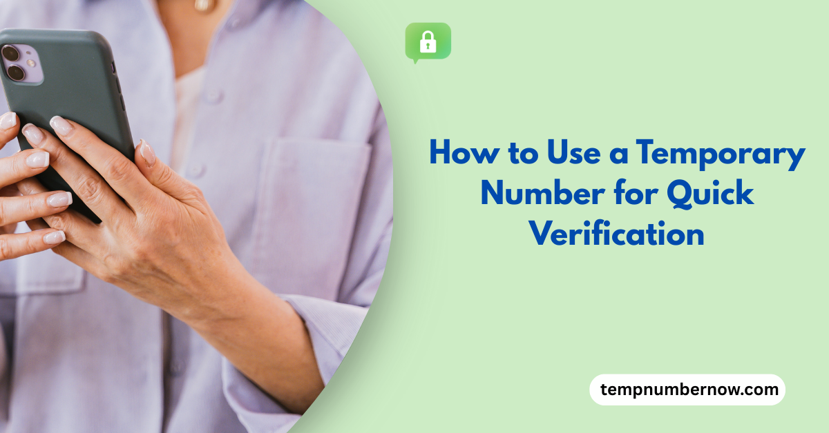 temporary-number-for-quick-verification